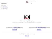 i-q-i-bremen.de Webseite Vorschau