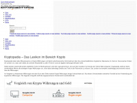 kryptopedia.org Webseite Vorschau