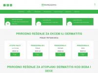 primederma.rs Webseite Vorschau