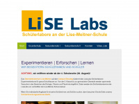lise-meitner-labs.eu Webseite Vorschau