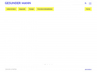 gesunder-mann-info.de Webseite Vorschau