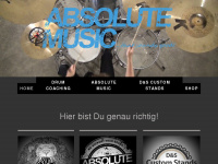 absolutemusicschweiz.ch Webseite Vorschau