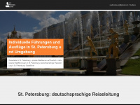 petersburg-reiseleiter.ru Webseite Vorschau