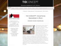 tid-concept.de Webseite Vorschau