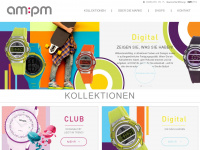ampm-watches.com Webseite Vorschau
