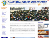 charisma.fr Webseite Vorschau