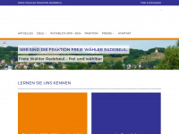 freie-waehler-im-stadtrat-radebeul.org Webseite Vorschau
