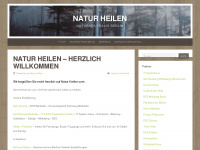 natur-heilen.com Webseite Vorschau