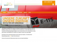 windenergie-gengenbach.de Webseite Vorschau