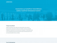 airportdesk.fi Webseite Vorschau