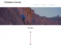 climbers-corner.de Webseite Vorschau