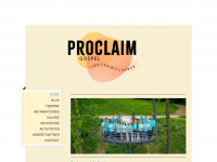 proclaim-gospel.de Webseite Vorschau