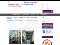 helvetic-clinics.se Webseite Vorschau