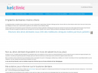 kelclinic.com Webseite Vorschau