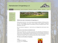heimatverein-dringenberg.de Webseite Vorschau
