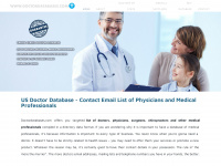 doctordatabases.com Webseite Vorschau