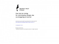 graphic-wolf.at Webseite Vorschau