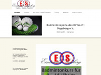 badminton-segeberg.de Webseite Vorschau
