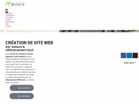 meosis.fr Webseite Vorschau
