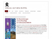 ruffelverlag.de Webseite Vorschau