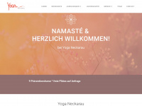 yoga-neckarau.de Webseite Vorschau