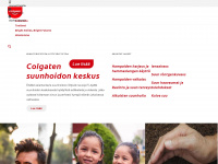 colgate.fi Webseite Vorschau