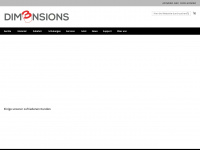 dim3nsions.ch Webseite Vorschau