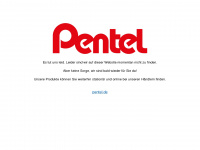 pentel-shop.eu Webseite Vorschau
