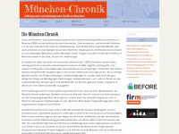 muenchen-chronik.de Webseite Vorschau