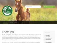 apuna-shop.de Webseite Vorschau