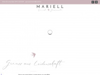 mariell-genussmomente.at Webseite Vorschau