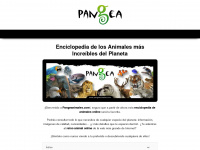 pangeanimales.com Webseite Vorschau