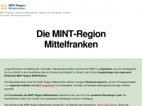 mint-mittelfranken.de Webseite Vorschau
