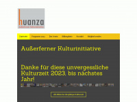 huanza.at Webseite Vorschau