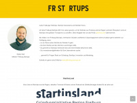 freiburg-startups.de Webseite Vorschau