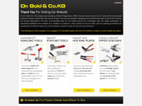 dr-gold.com Webseite Vorschau