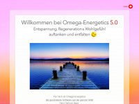 omega-energetics.info Webseite Vorschau