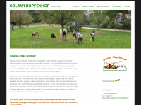 solawi-hopfenhof.de Webseite Vorschau