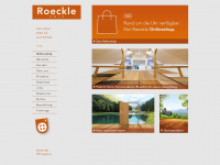 roeckle.li Webseite Vorschau