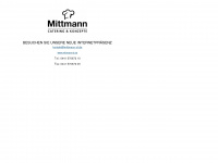 mittmann-catering.de Webseite Vorschau