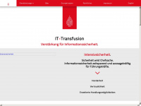it-transfusion.de Webseite Vorschau