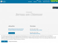 gemeinde-bernau.de Webseite Vorschau