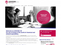 lehvoss.co.uk Webseite Vorschau