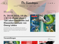 dieuntuechtigen.com Webseite Vorschau