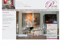restaurant-perme.ch Webseite Vorschau