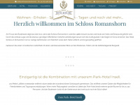 schlossromanshorn.ch Webseite Vorschau