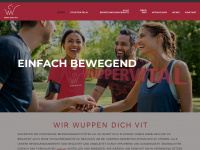 wuppervital.de Webseite Vorschau