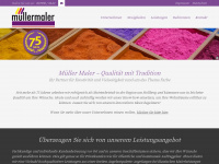 mueller-maler.info Webseite Vorschau