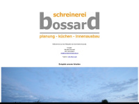 schreinerei-bossard.ch Webseite Vorschau