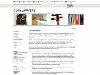 copylawyers.com Webseite Vorschau